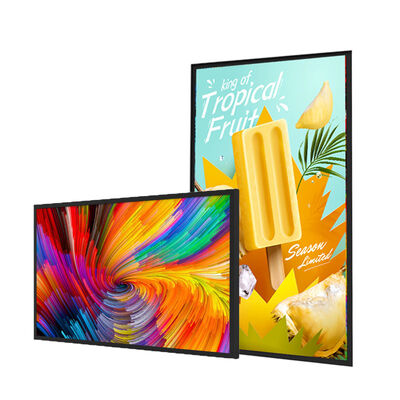 खरीदें 55 इंच IP67 वाटरप्रूफ आउटडोर एलसीडी एडवरटाइजिंग मशीन, डिजिटल साइनेज के लिए 4000nits हाई ब्राइटनेस के साथ ऑनलाइन निर्माण